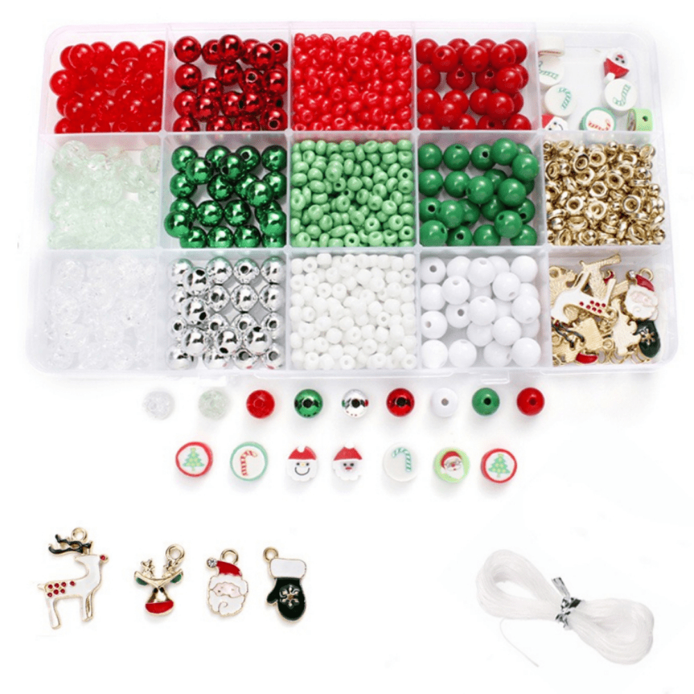 15-Grid Christmas DIY Beading Kit