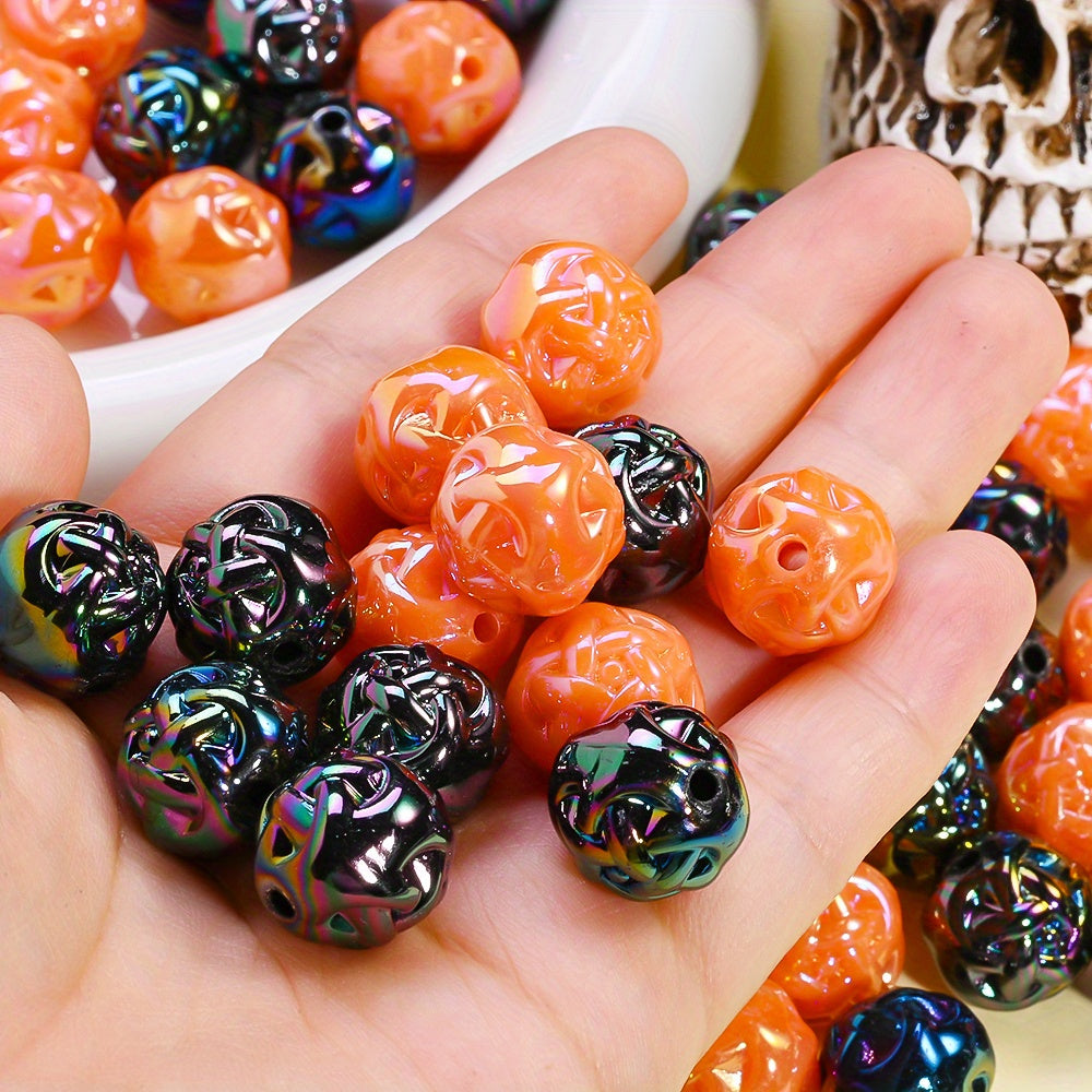 15mm Halloween Acrylic Yarn Ball Beads