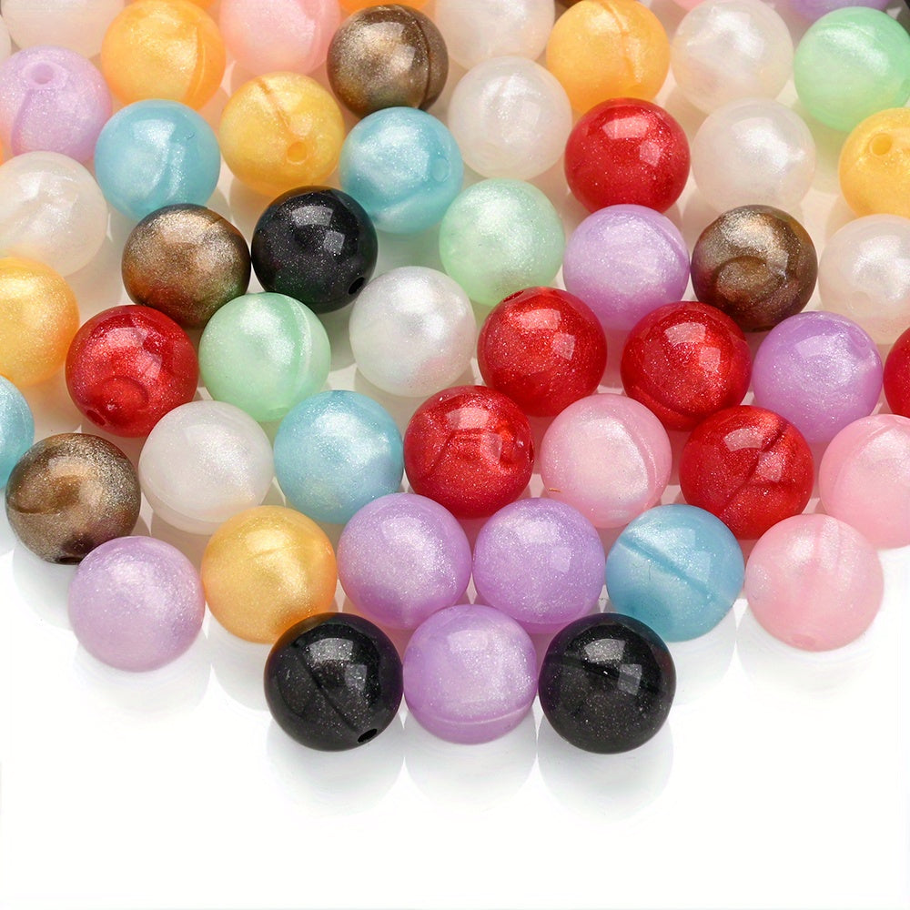16mm Fine Flash Acrylic Round Beads