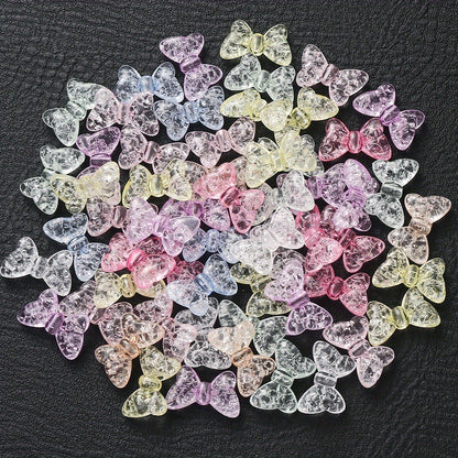 Rice Shape CCB Plastic Spacer Beads