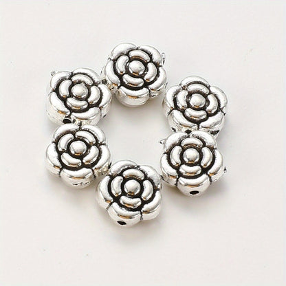 Sparkling Acrylic Snowflake Beads