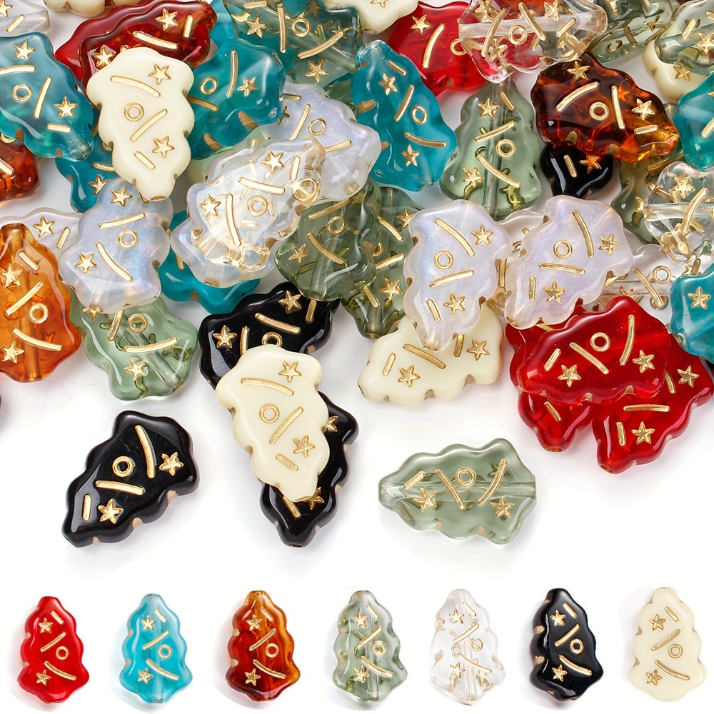 Matte Transparent Star Acrylic Spacer Beads