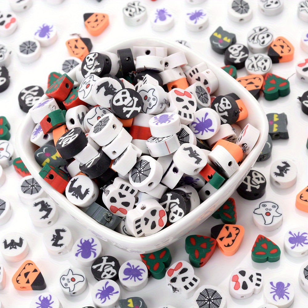 Halloween Clay Beads Set