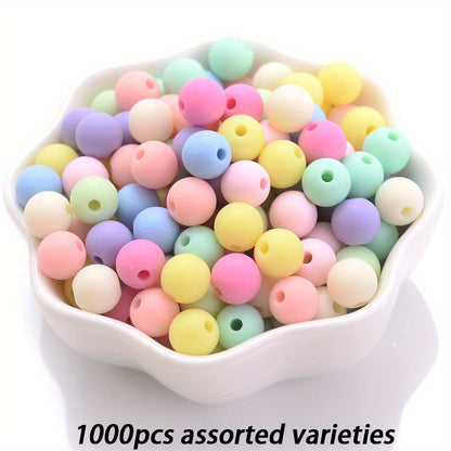 Double Color Gradient Glass Spacer Beads