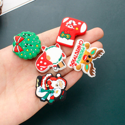 Christmas Silicone Focal Beads Set
