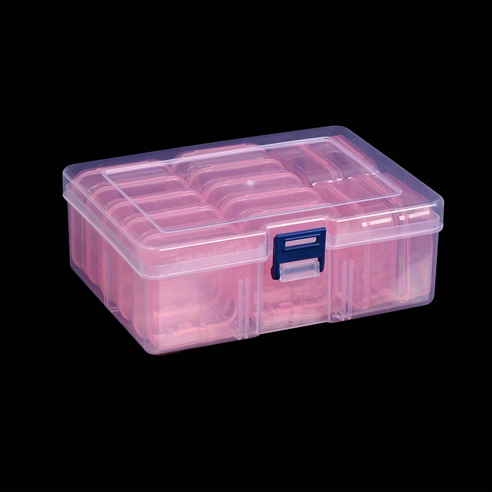 14pcs/box Transparent Plastic Storage Boxes
