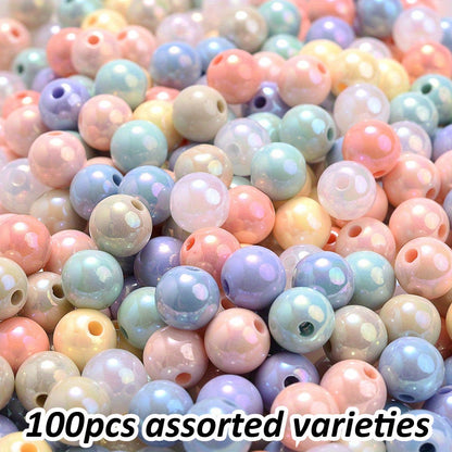 Mix Color Acrylic Star Loose Spacer Beads