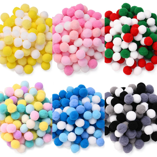 Soft Fluffy Pompom Beads