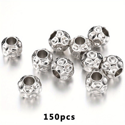 CCB Plastic Round Big Hole Beads