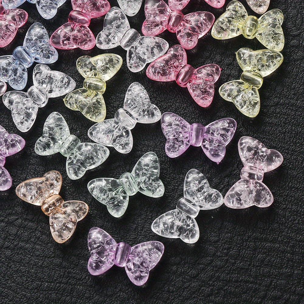 Rice Shape CCB Plastic Spacer Beads