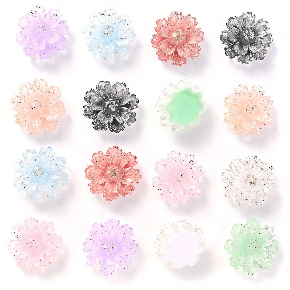 9mm Antique Silvery Seed Flower Spacer Loose Beads