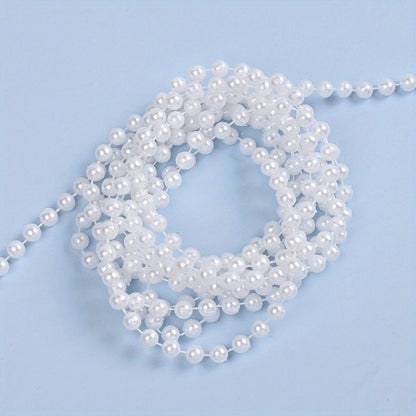 Ivory White Imitation Pearl Round Beads