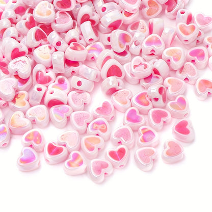 Acrylic Jelly Color Flower Shape Beads