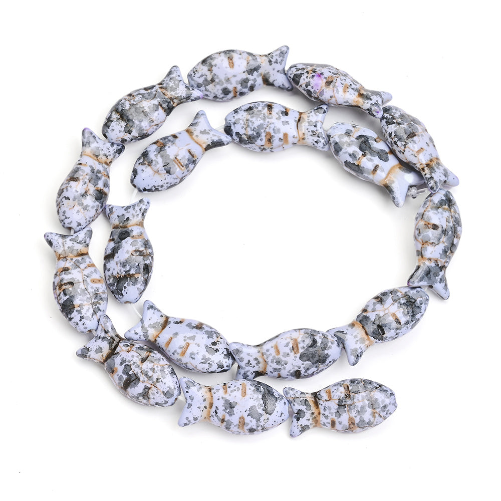 Vintage Colorful 6-Petal Flower Alloy Spacer Beads