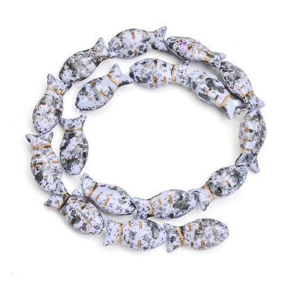 Vintage Colorful 6-Petal Flower Alloy Spacer Beads