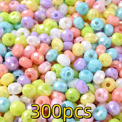 Gradient Shiny Mushroom Flatback Beads