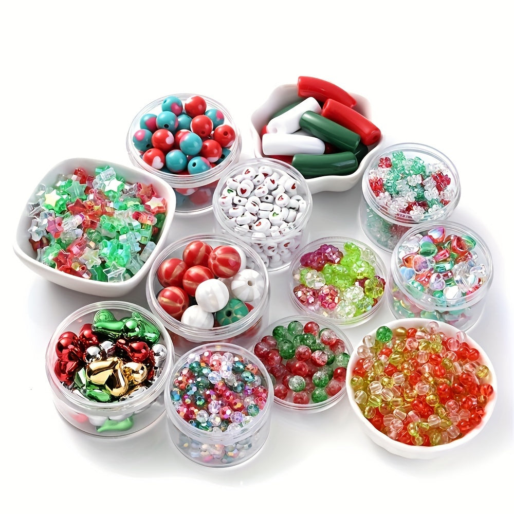 Christmas Acrylic Beads