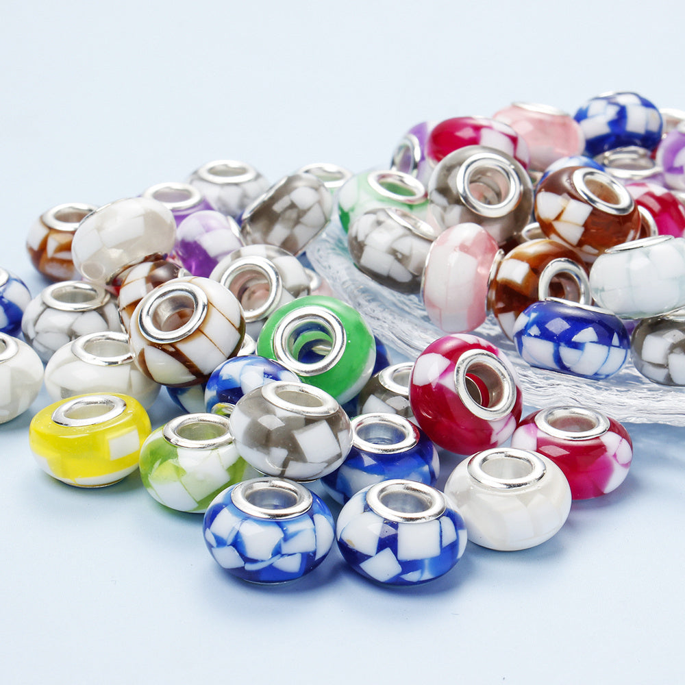 Retro Double-Sided Receptacle Connector Spacer Beads