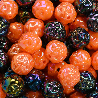 15mm Halloween Acrylic Yarn Ball Beads