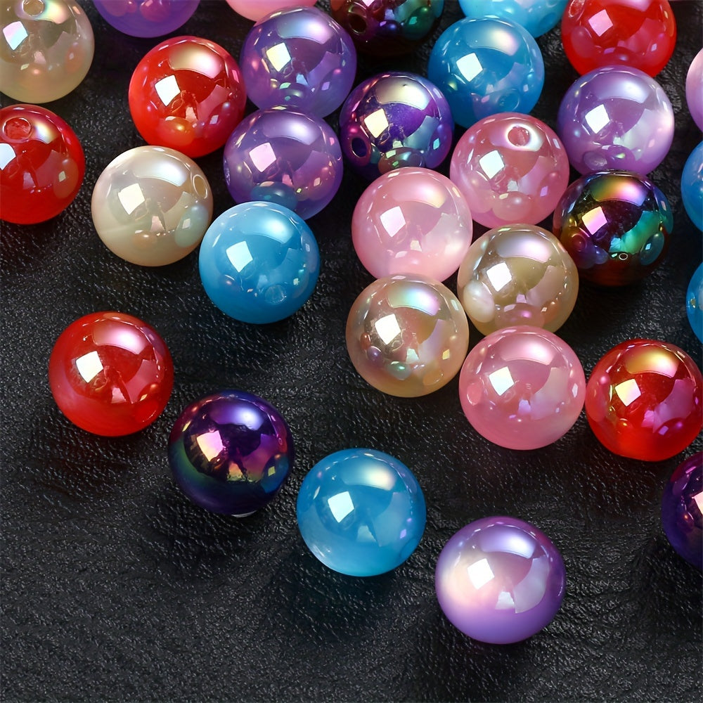 10mm White Mini Five-Petaled Flower No-Hole Beads Assortment