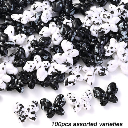 Multicolor Cylinder Tube CCB Spacer Beads