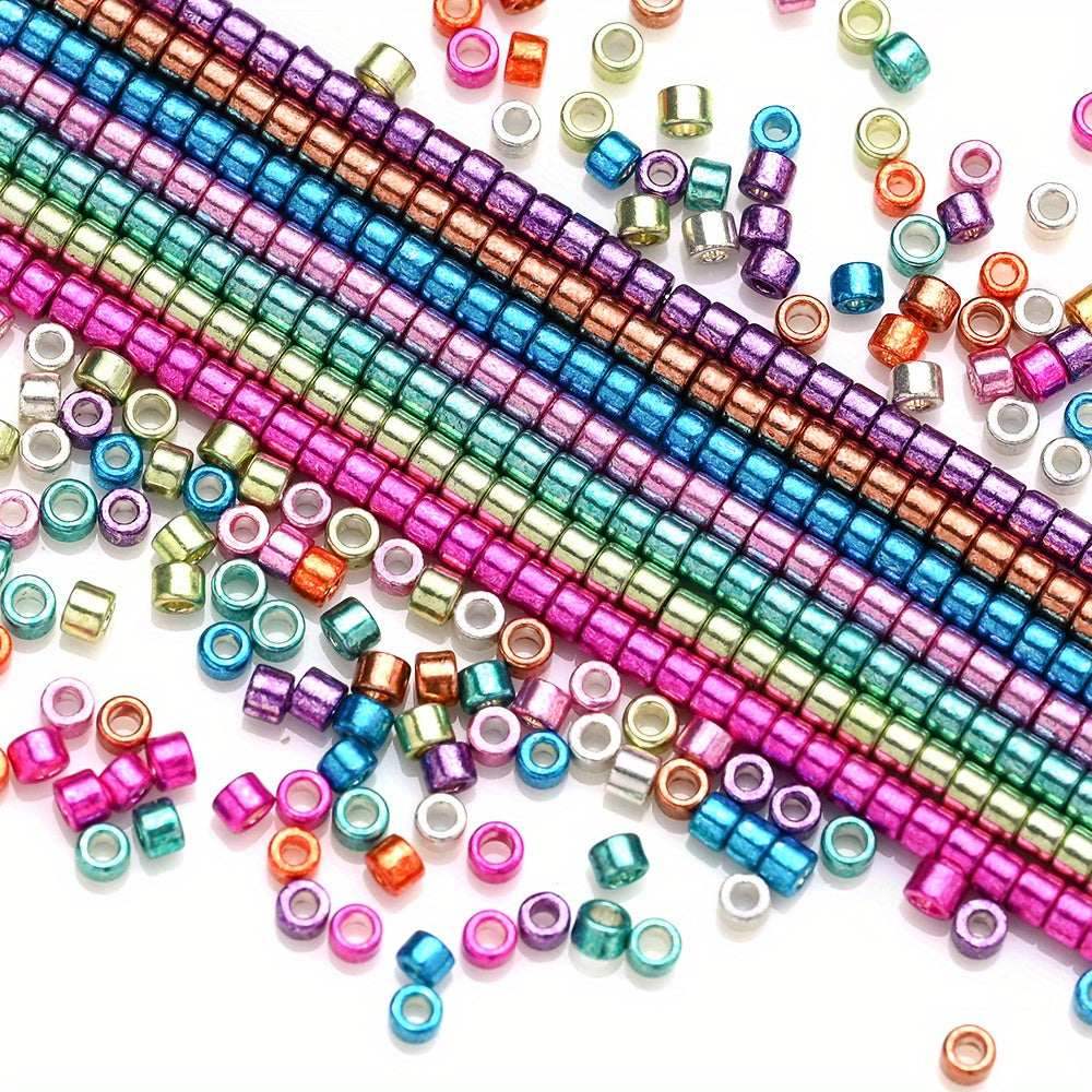 1000pcs 2mm Antique Color Glass Rice Beads