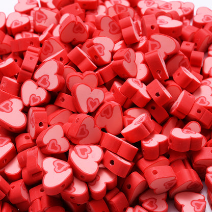 Mix Shiny Faceted Oval Acrylic Spacer Beads