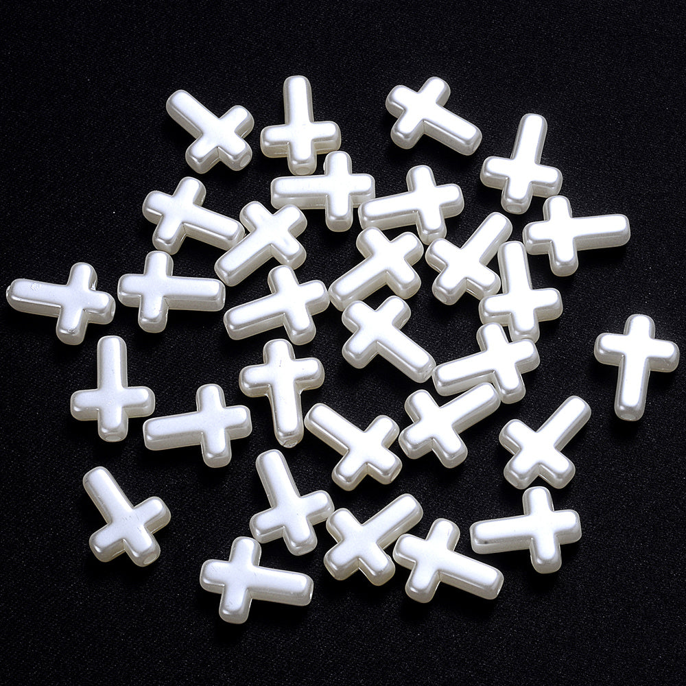 Shiny Plastic Heart CCB Spacer Beads