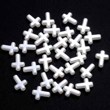 Shiny Plastic Heart CCB Spacer Beads