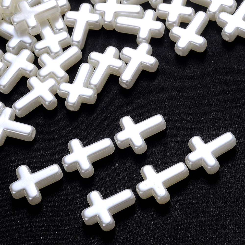 Shiny Plastic Heart CCB Spacer Beads