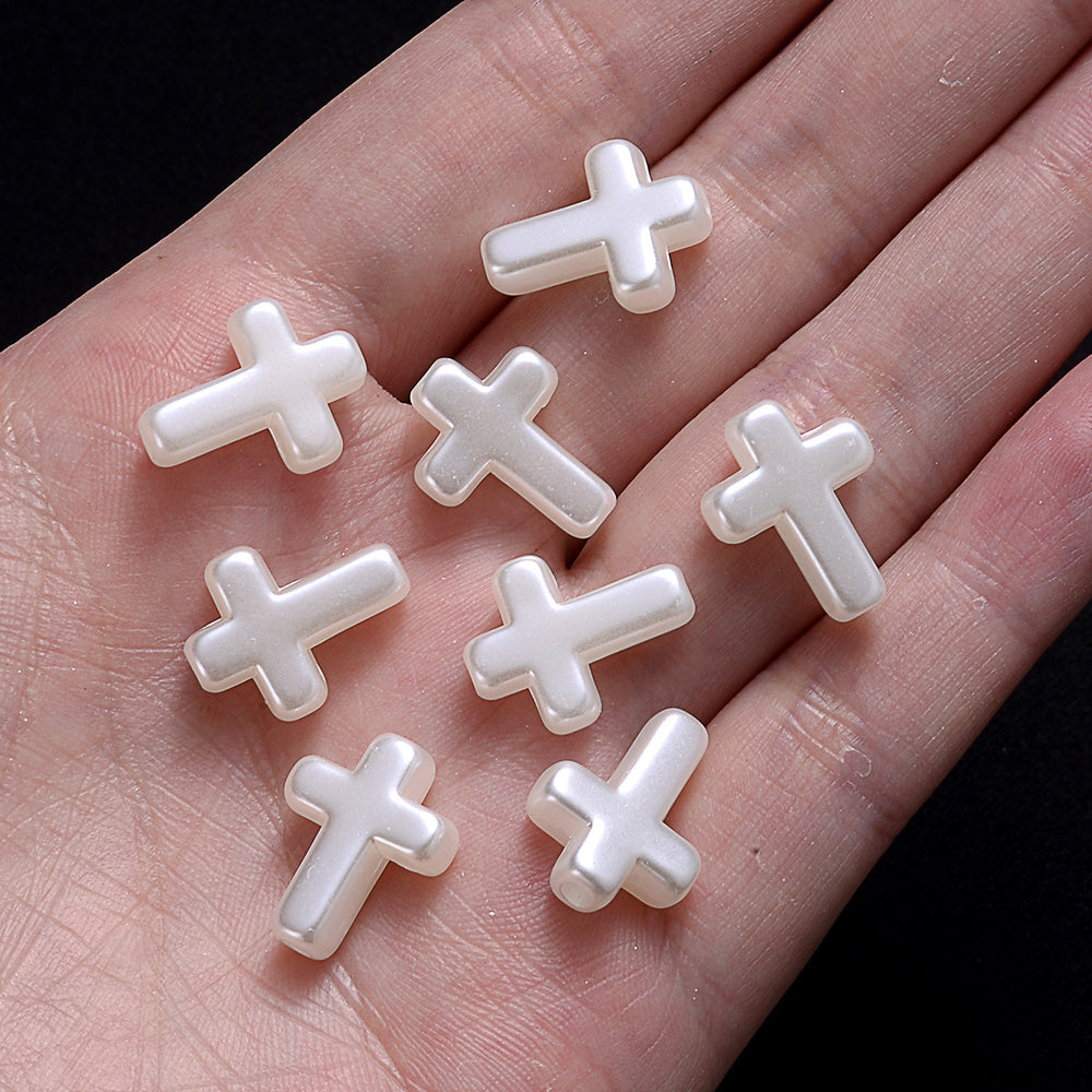 Shiny Plastic Heart CCB Spacer Beads