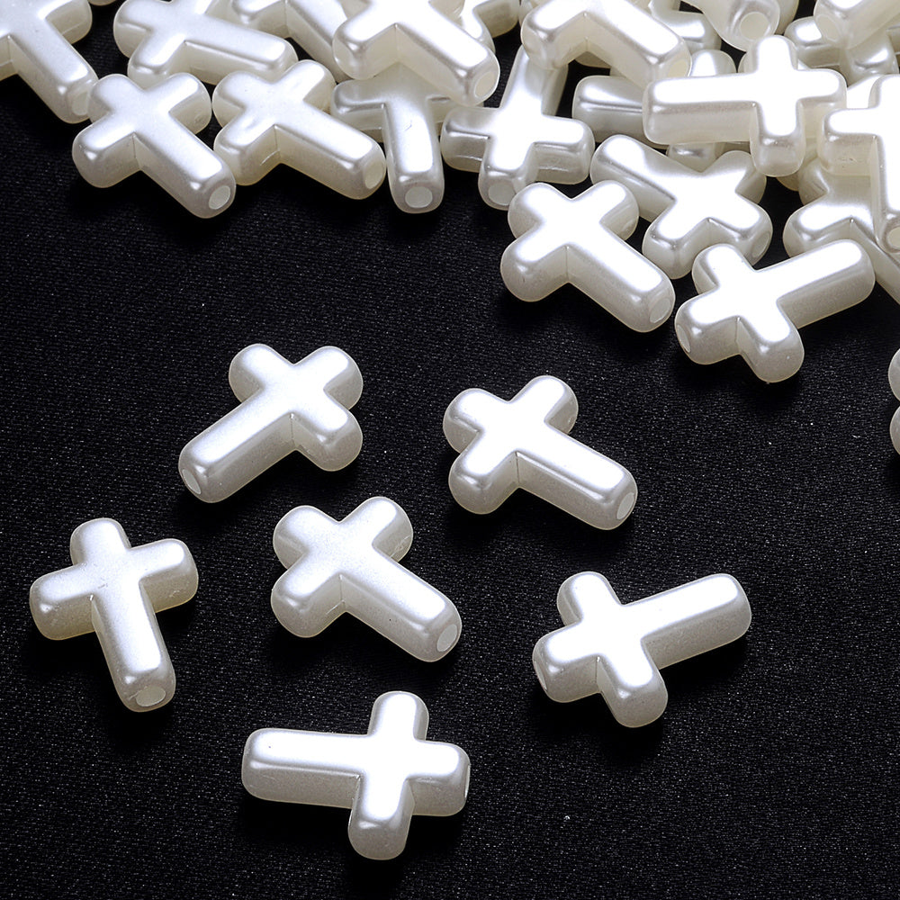 Shiny Plastic Heart CCB Spacer Beads