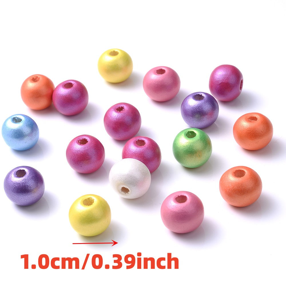 8mm Mix Evil Eye Flat Round Turkish Eye Resin Spacer Beads