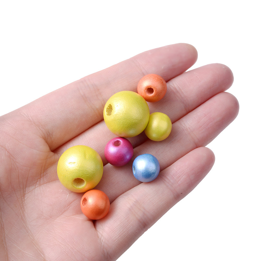 8mm Mix Evil Eye Flat Round Turkish Eye Resin Spacer Beads