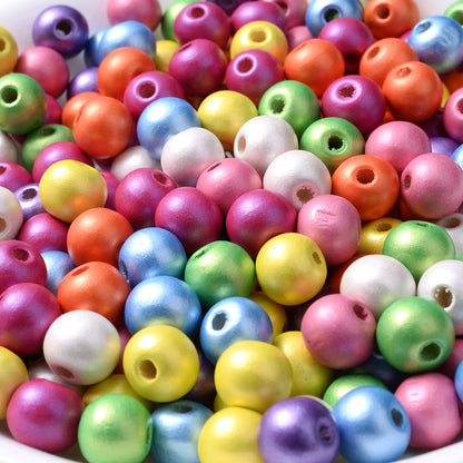 8mm Mix Evil Eye Flat Round Turkish Eye Resin Spacer Beads