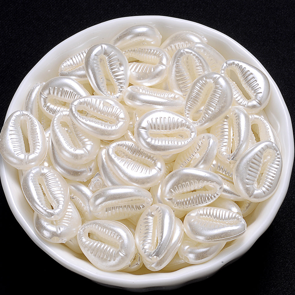 Imitation Pearl Shell ABS Beads