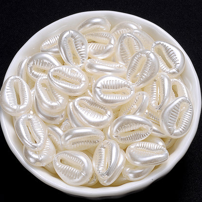 Imitation Pearl Shell ABS Beads