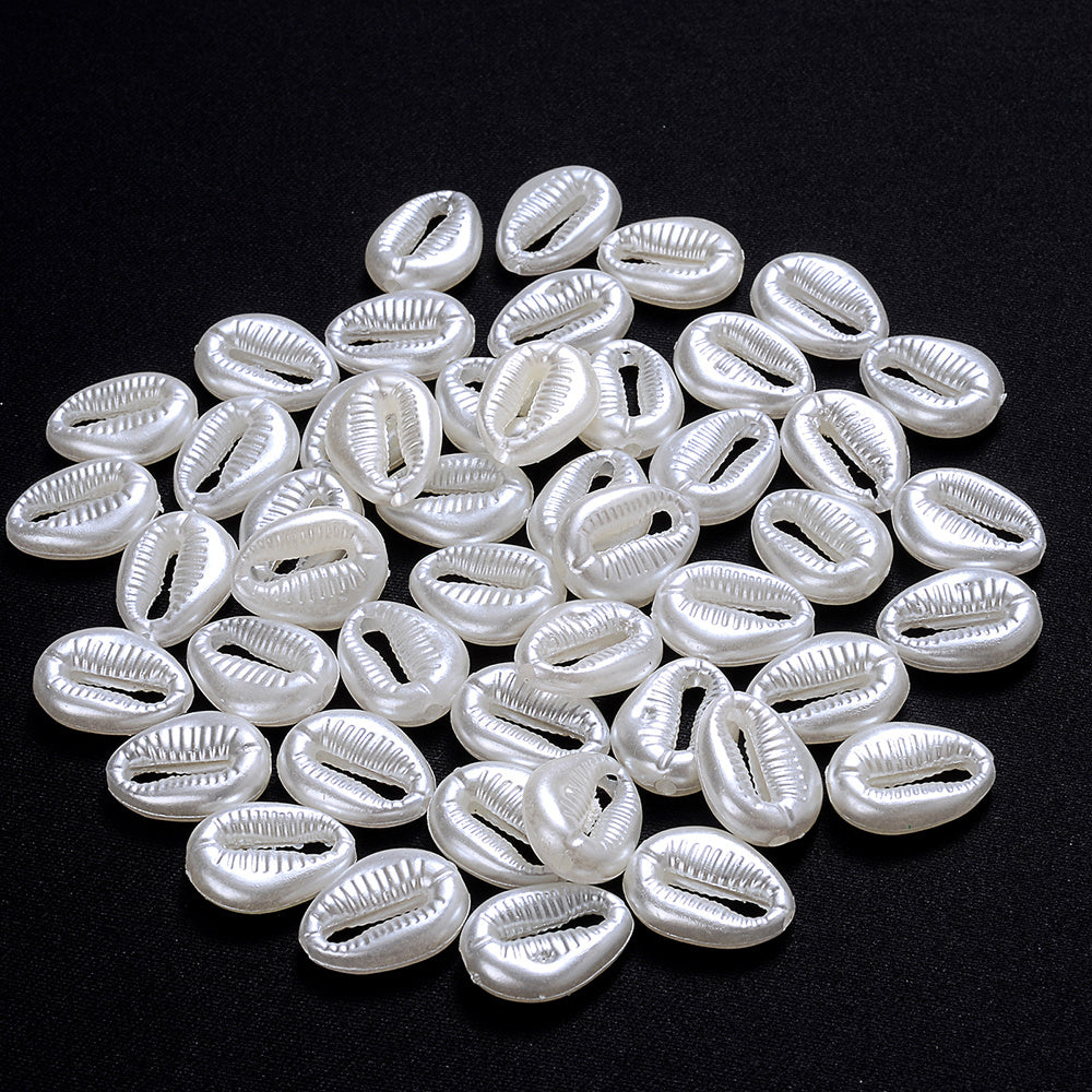 Imitation Pearl Shell ABS Beads