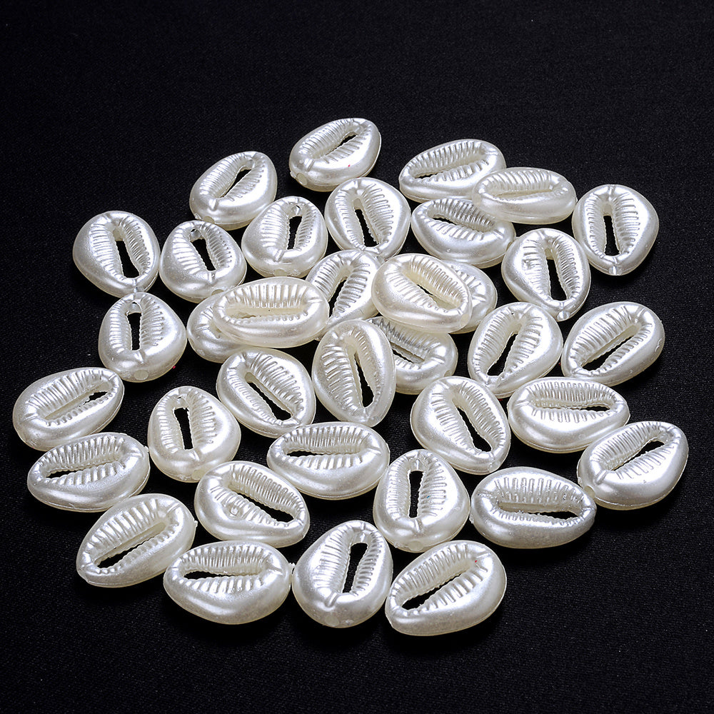 Imitation Pearl Shell ABS Beads
