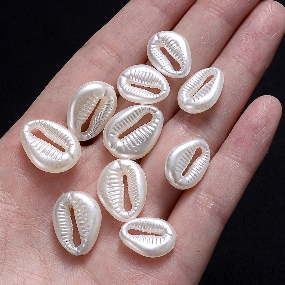 Imitation Pearl Shell ABS Beads