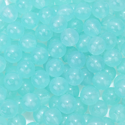 Cute Heart Acrylic Matte Spacer Beads