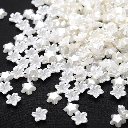 Mix Flower Imitation Metal Plastic Spacer Beads
