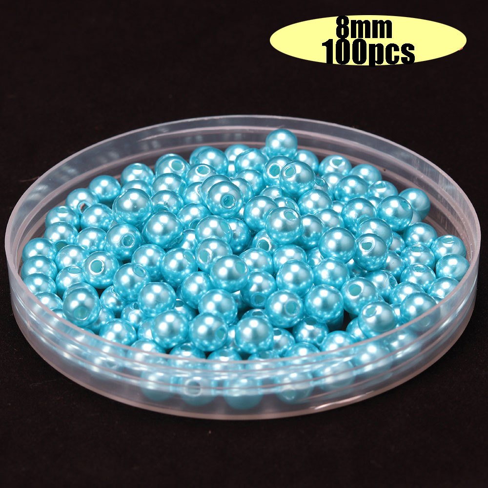 Fashion Faceted European Glass Rhinestone Column Beads