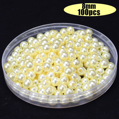 Fashion Faceted European Glass Rhinestone Column Beads