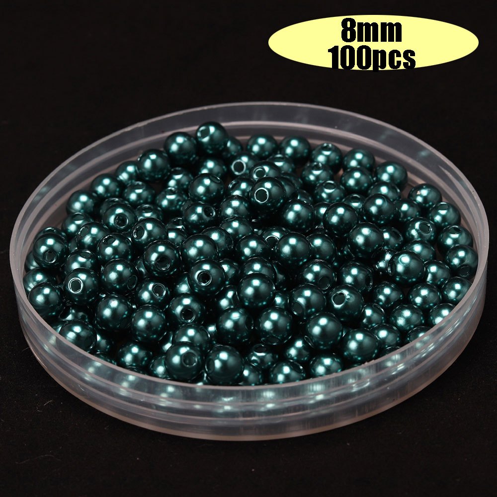 Fashion Faceted European Glass Rhinestone Column Beads