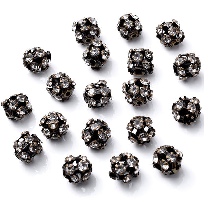 Faceted Oval Acrylic Rhinestone Flatback Beads