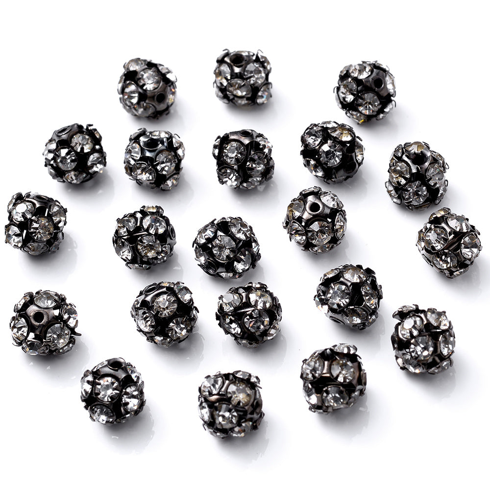 Faceted Oval Acrylic Rhinestone Flatback Beads