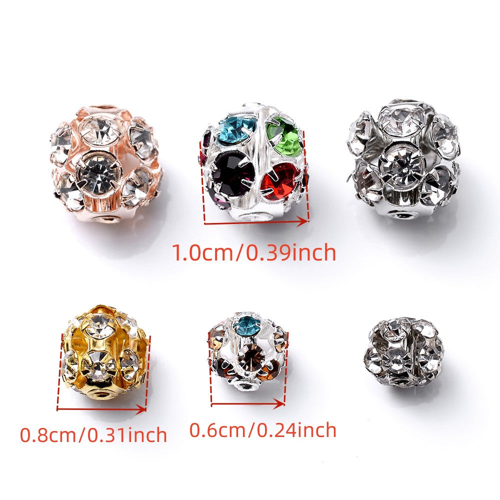 Faceted Oval Acrylic Rhinestone Flatback Beads