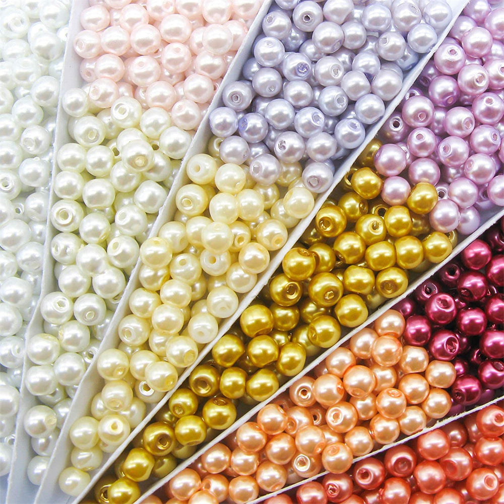 Cute Enamel Flower Beads