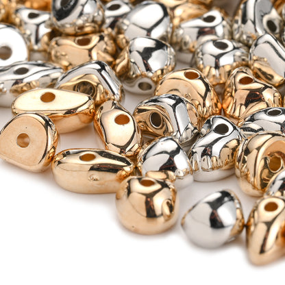 100pcs Irregular Geometric CCB Beads